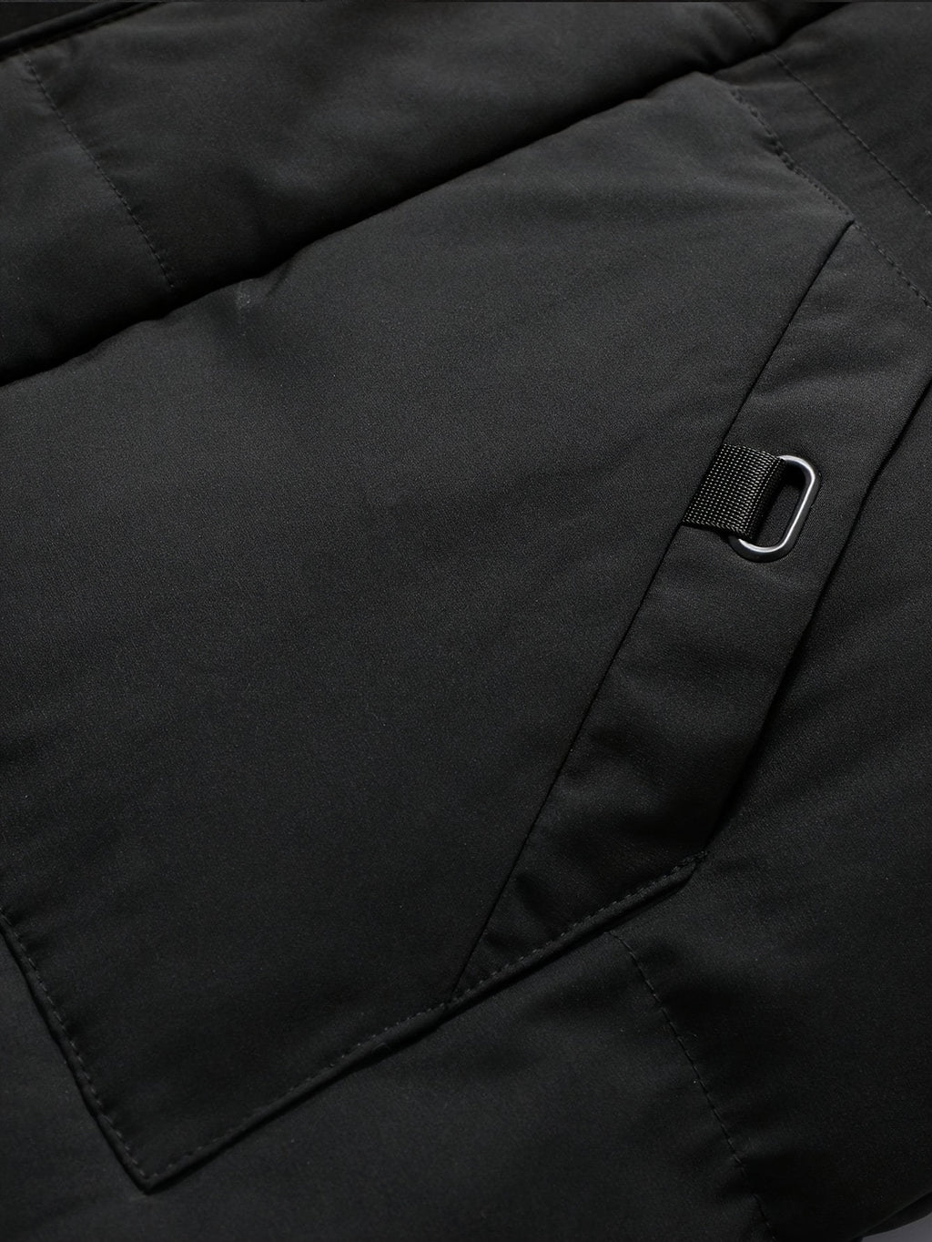 WL Boutique | Men’s Winter Hooded Padded Coat – Warm &amp; Sleek Mid-Length Jacket