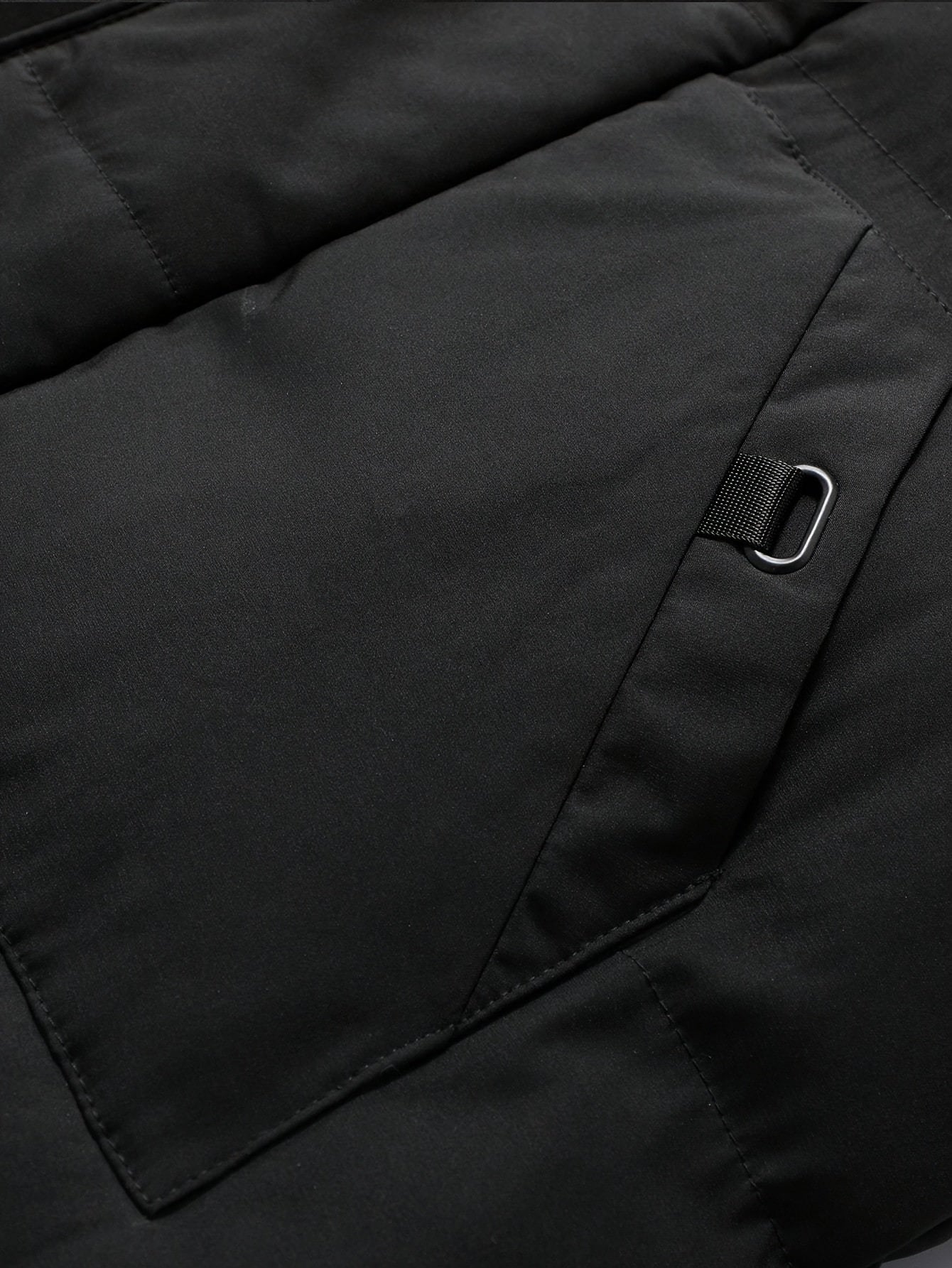 WL Boutique | Men’s Winter Hooded Padded Coat – Warm &amp; Sleek Mid-Length Jacket