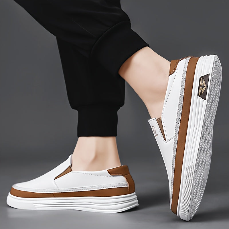 WL Boutique Men | Classic Black Slip-On Loafers