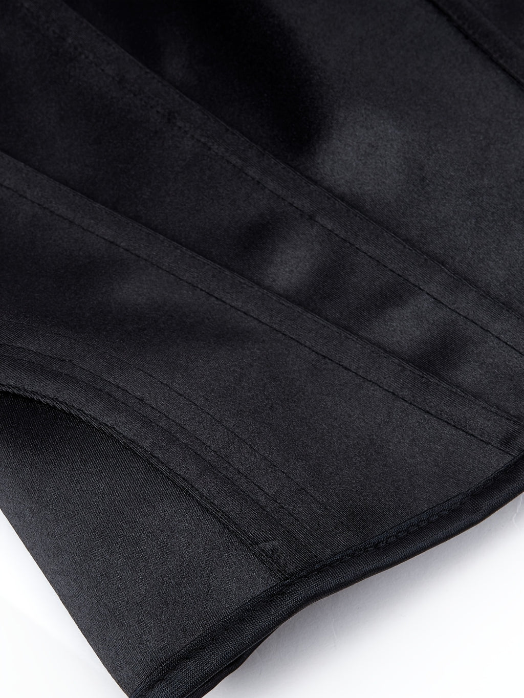 Bruna Aeppli by WL Boutique | Elegant White Strapless Corset Top with Ruched Waist