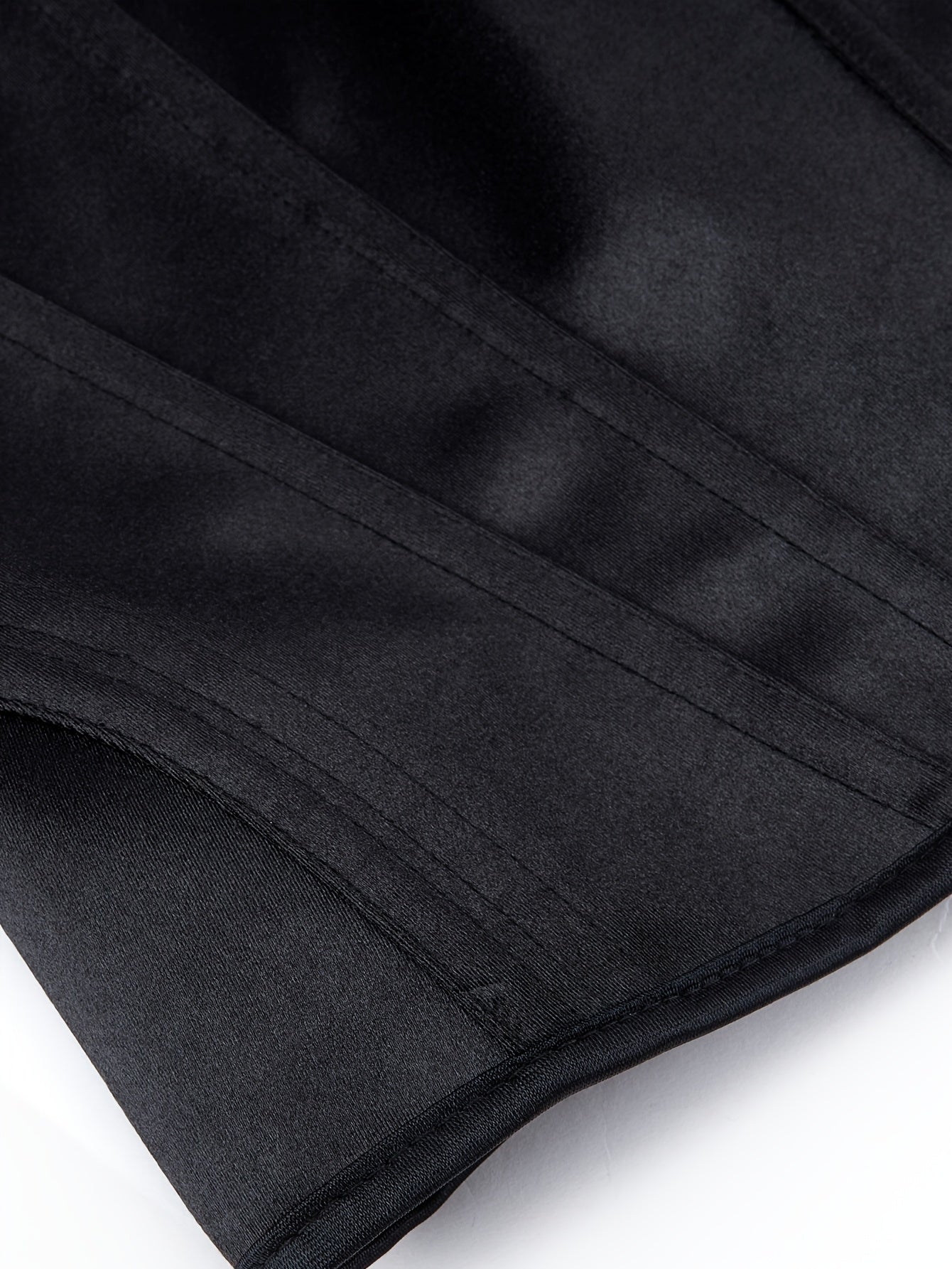 Bruna Aeppli by WL Boutique | Elegant White Strapless Corset Top with Ruched Waist