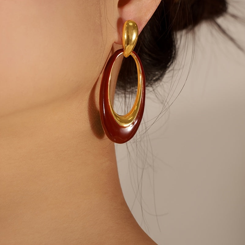 WL Boutique | Boho-Chic Hollow Water Drop Dangle Earrings