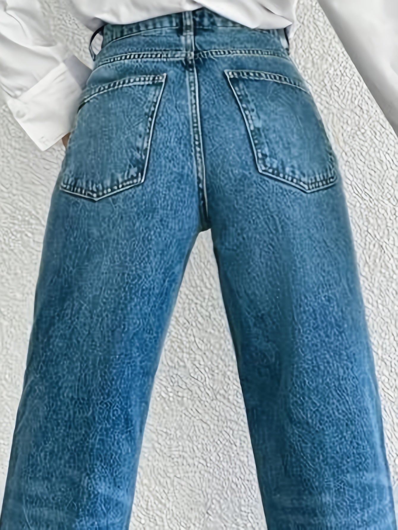 WL Boutique | Elegant Flared Wide-Leg Jeans with Stretch Fit