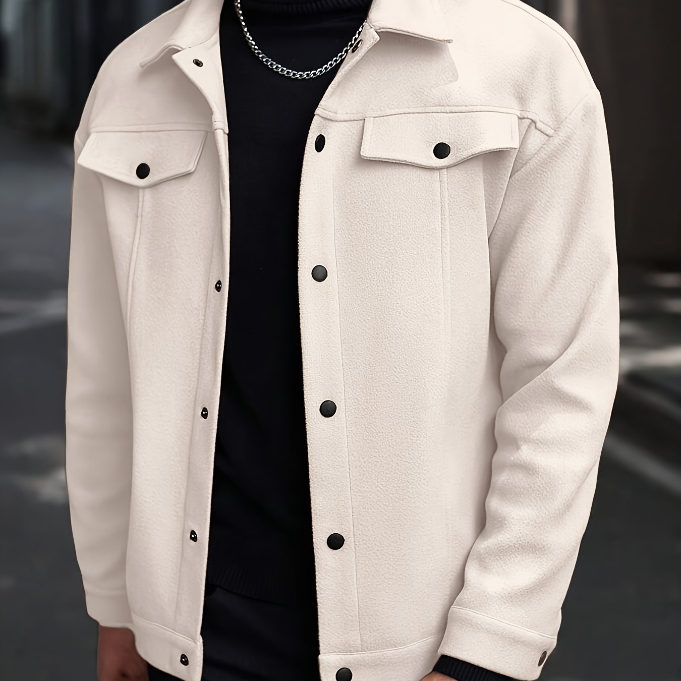 WL Boutique Men | Slim-Fit Single-Breasted Tailored Jacket