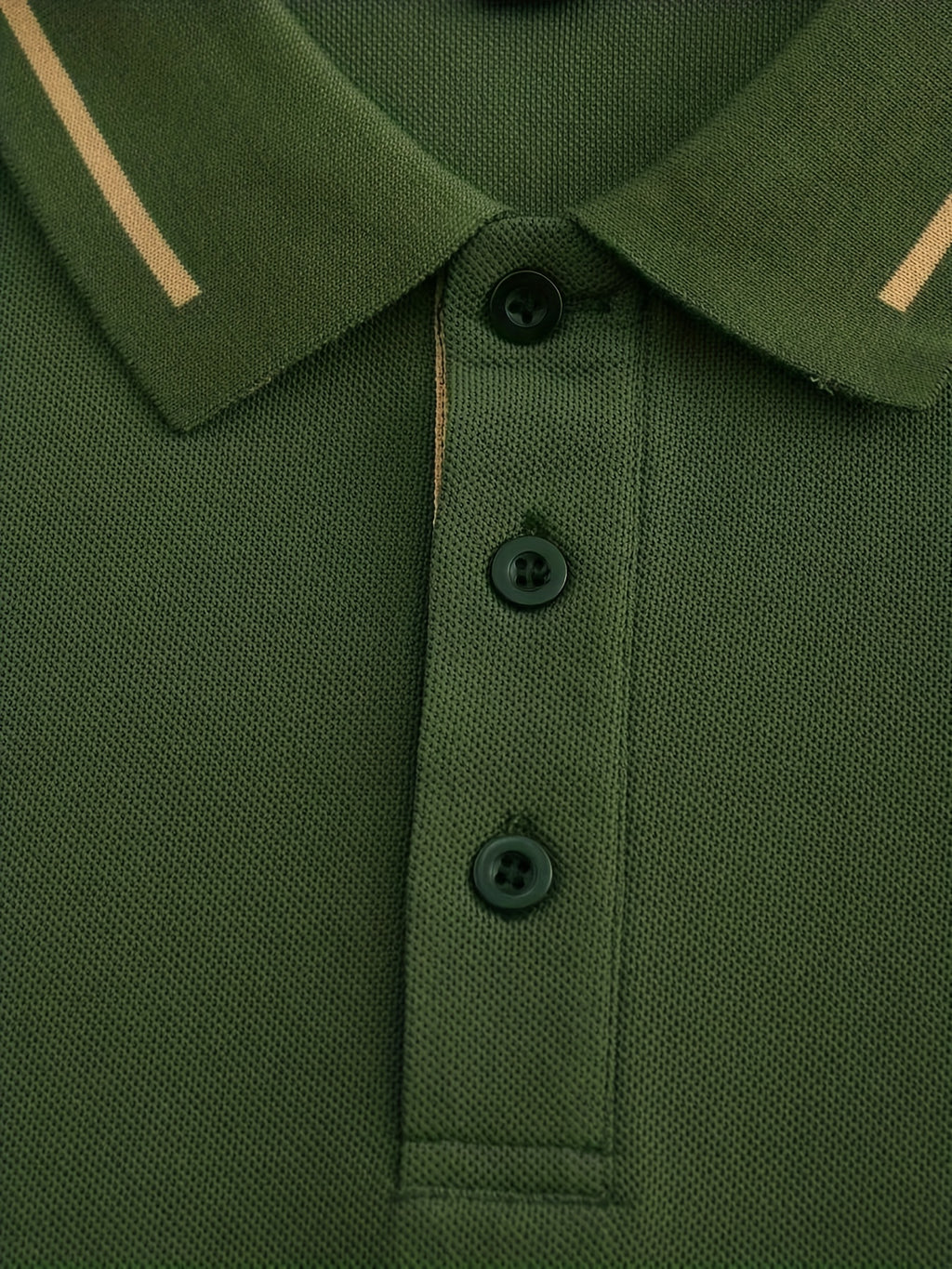 WL Boutique Men | Classic White Long-Sleeve Polo Shirt