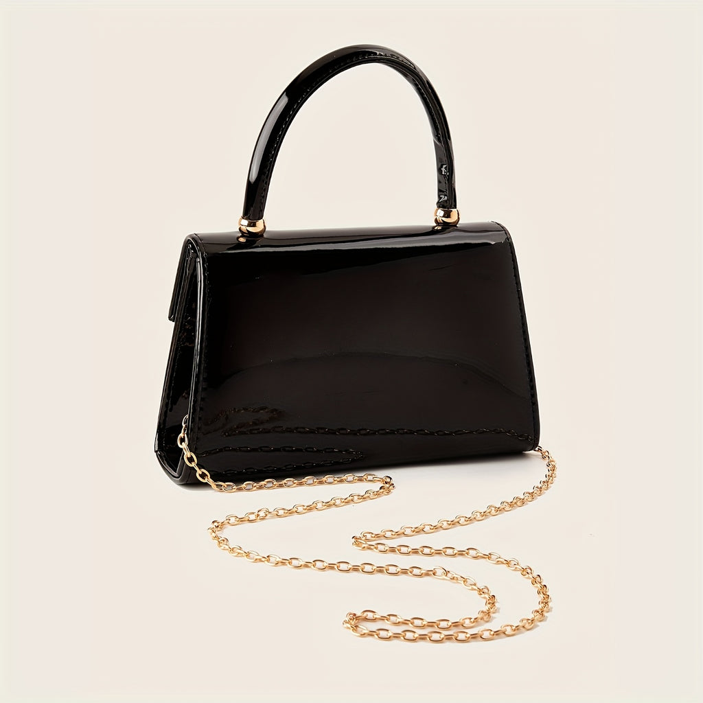 WL Boutique | Elegant Glossy Patent Dinner Bag