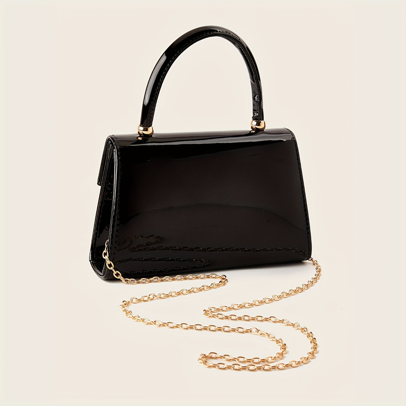 WL Boutique | Elegant Glossy Patent Dinner Bag