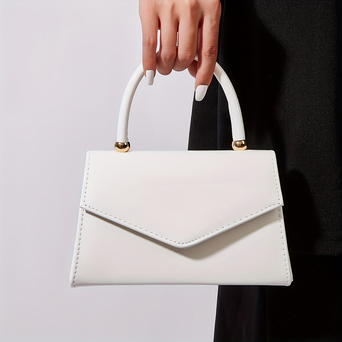 WL Boutique | Elegant Glossy Patent Dinner Bag