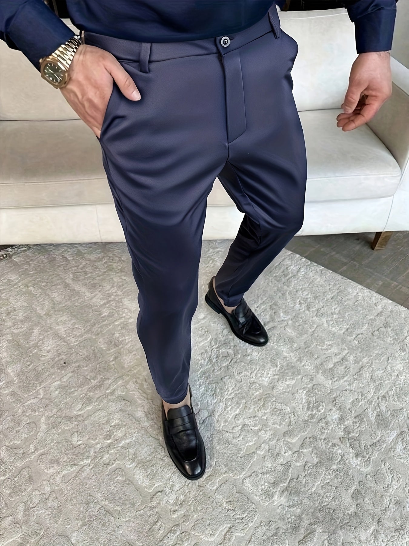 WL Boutique Men | Light Business Casual Dress Pants