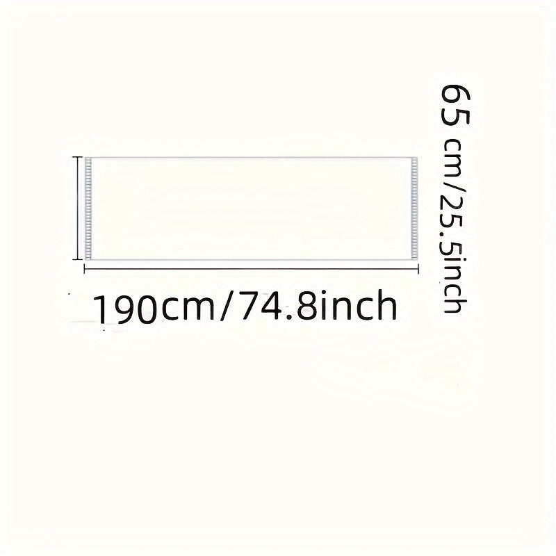 WL Boutique | Elegant Reversible Beige &amp; Brown Striped Scarf