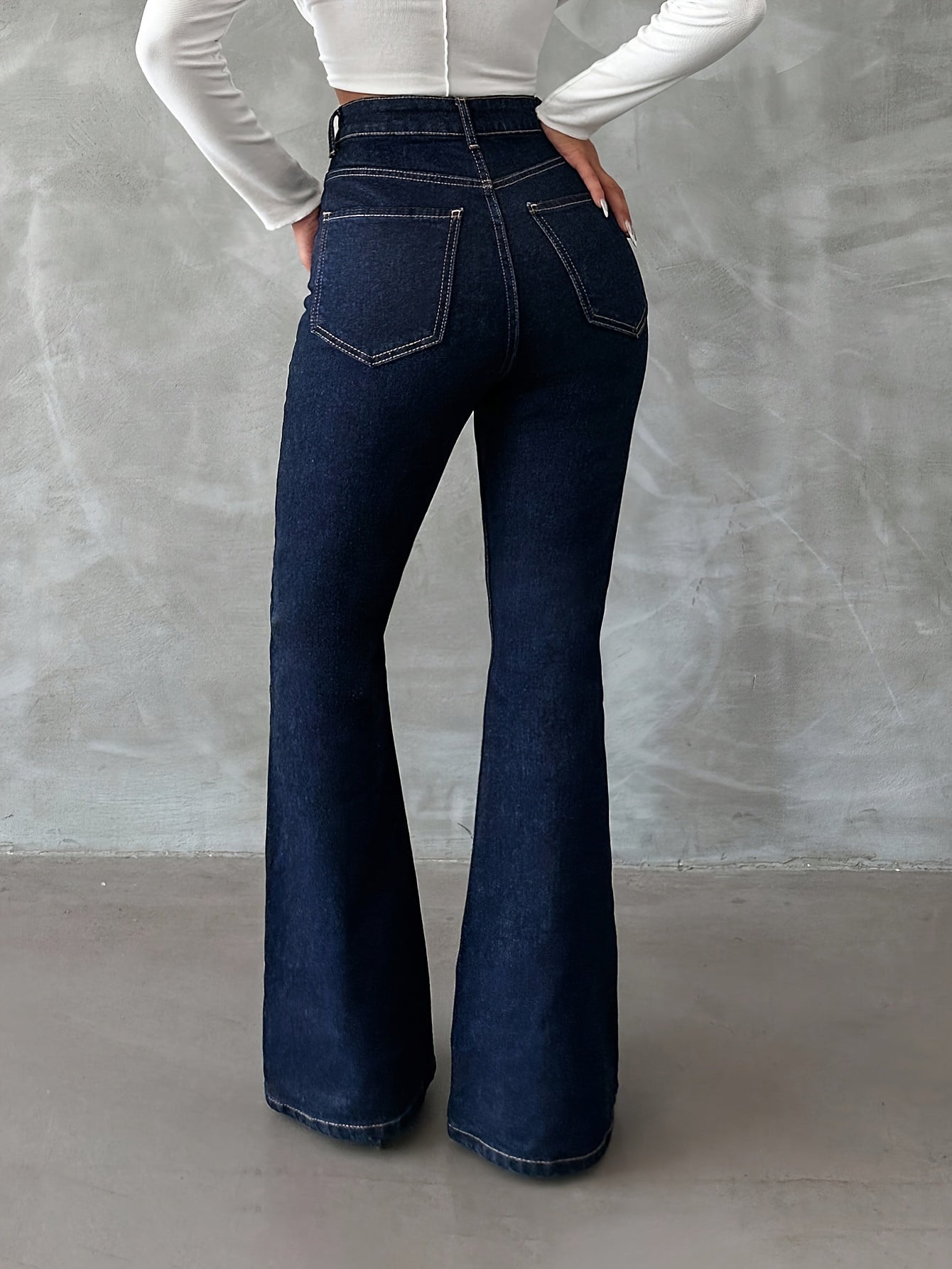 WL Boutique | Stretch Skinny Jeans with Button Closure