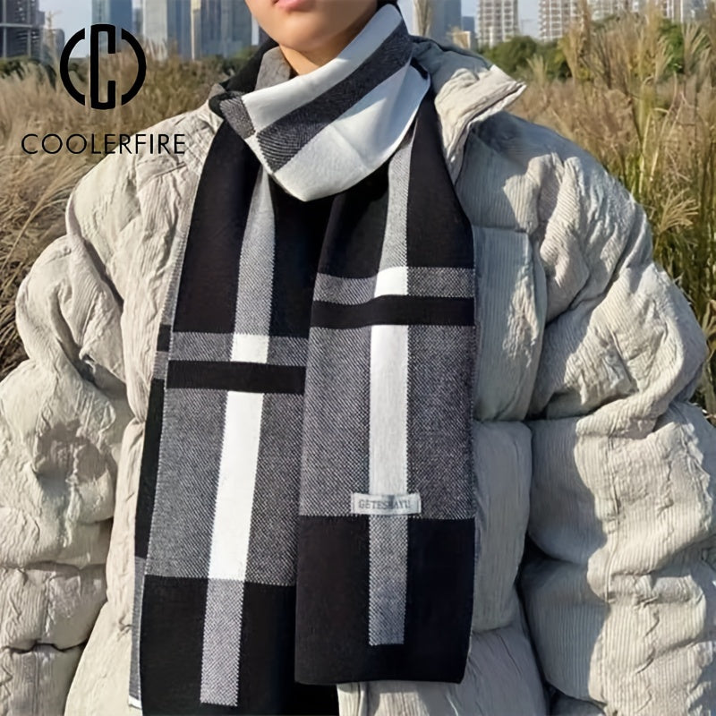 WL Boutique | Men’s Vintage Plaid Scarf – Warm &amp; Stylish Winter Accessory