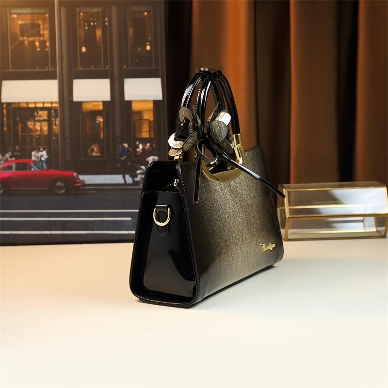 WL Boutique | Vintage Convertible Crossbody Handbag with Floral Detail