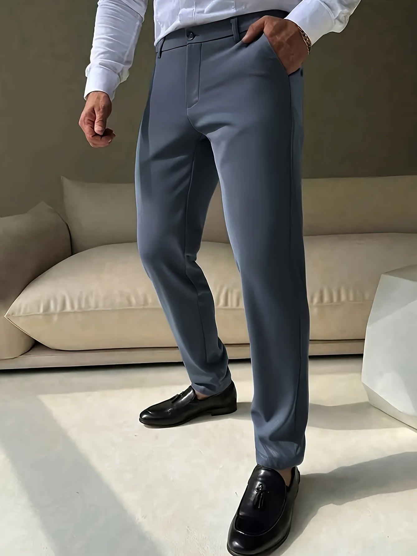 WL Boutique Men | Light Business Casual Dress Pants