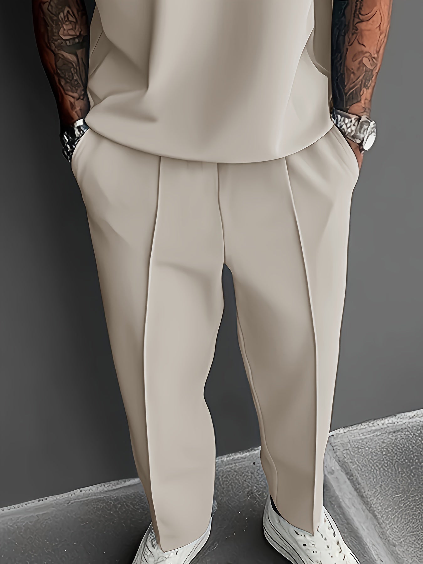 WL boutique | Men’s Casual Two-Piece Set – Short-Sleeve Shirt &amp; Pants