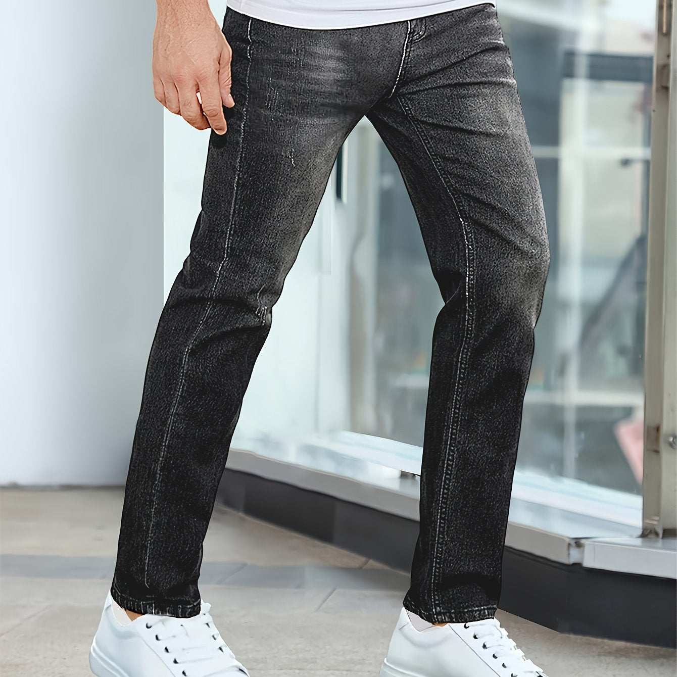 WL Boutique Men | Slim-Fit Stretch Denim Jeans