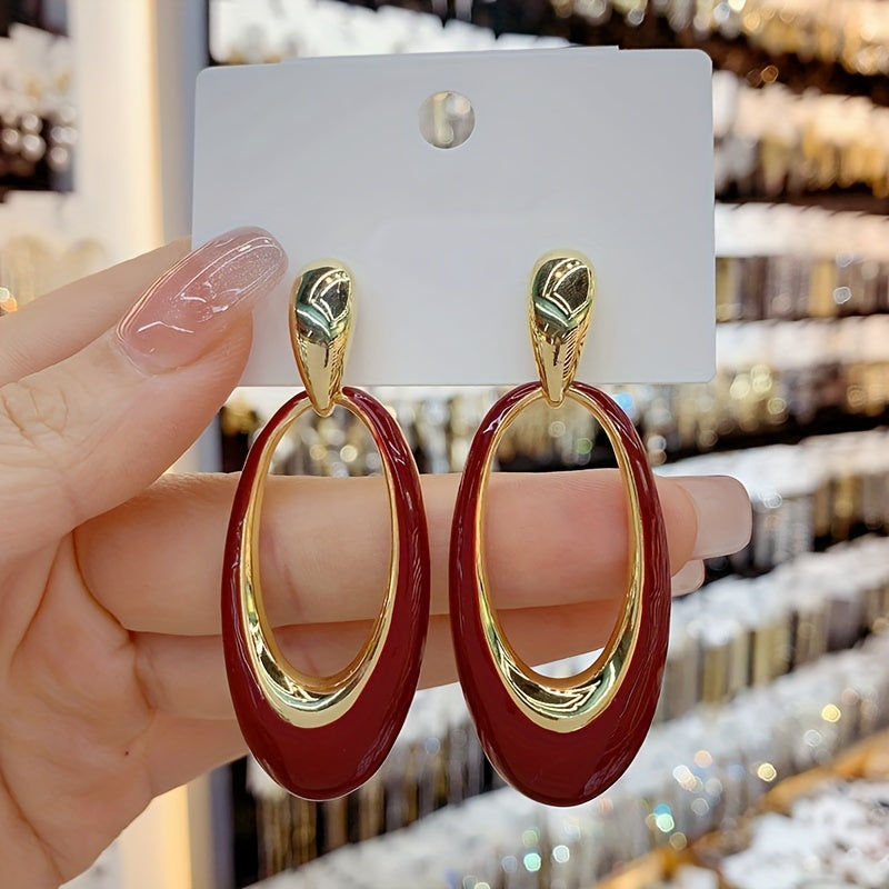 WL Boutique | Boho-Chic Hollow Water Drop Dangle Earrings