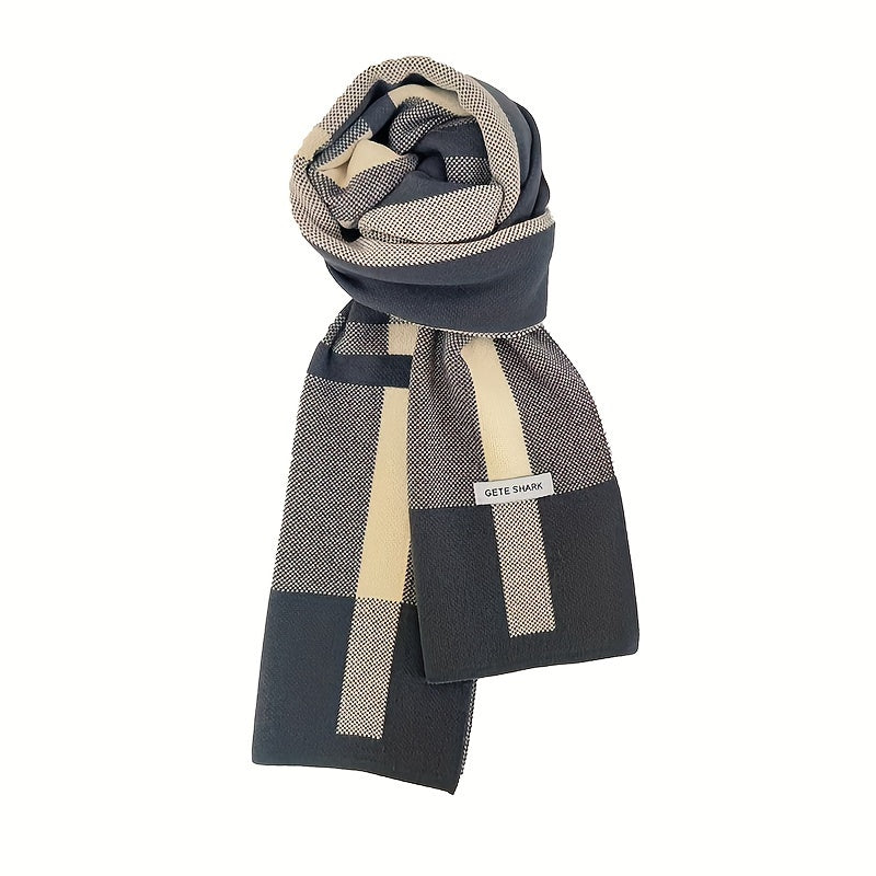 WL Boutique | Men’s Vintage Plaid Scarf – Warm &amp; Stylish Winter Accessory