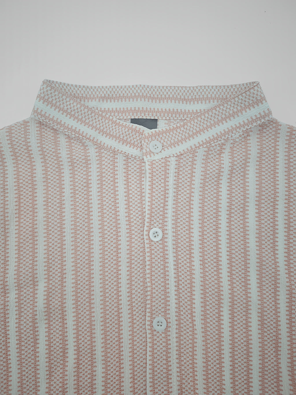 WL Boutique | Men’s Casual Striped Long-Sleeve Shirt – Classic Stand Collar Design