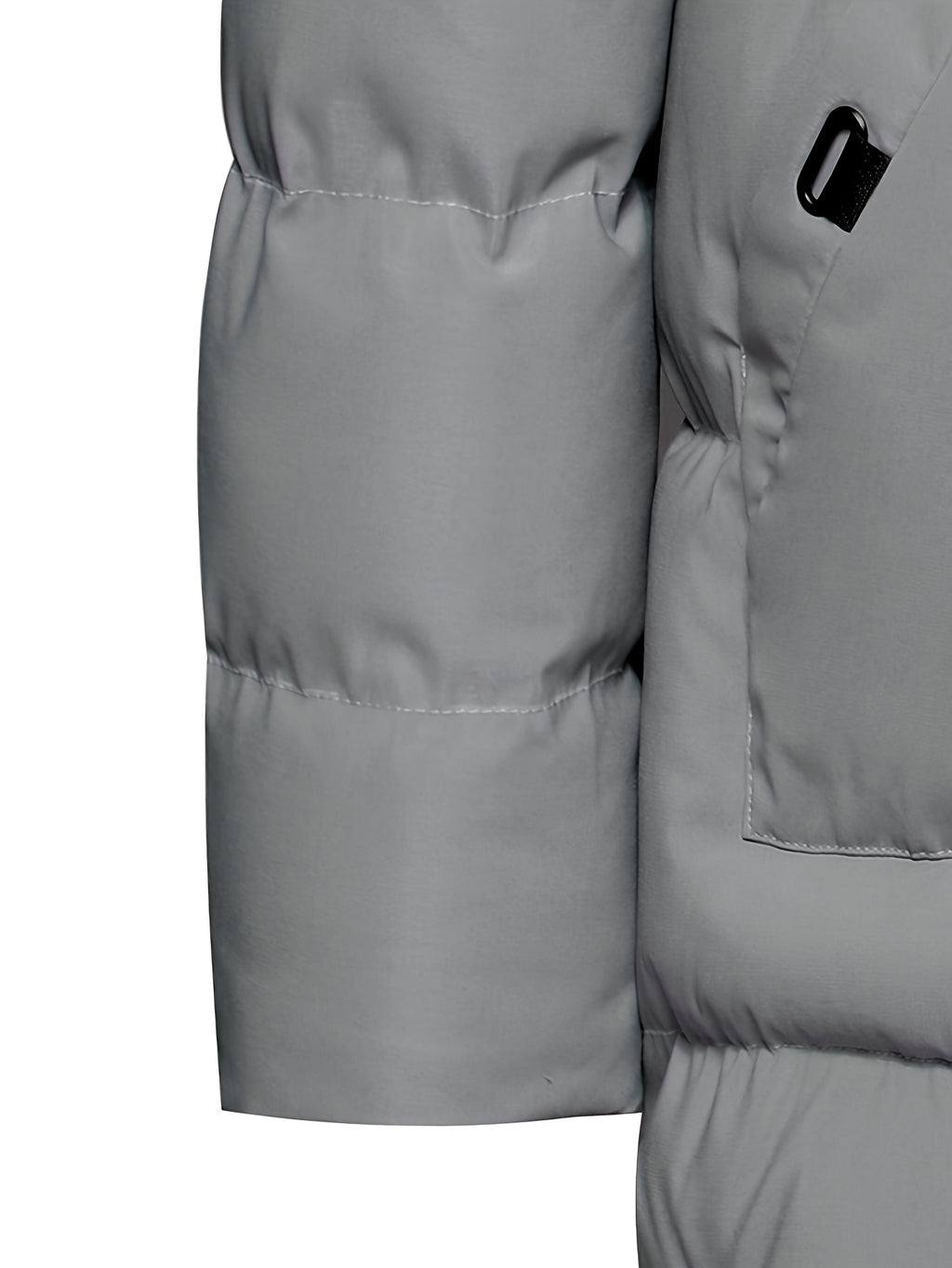 WL Boutique | Men’s Winter Hooded Padded Coat – Warm &amp; Sleek Mid-Length Jacket