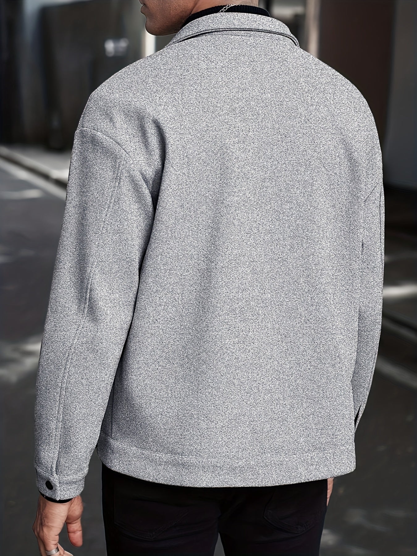 WL Boutique Men | Slim-Fit Single-Breasted Tailored Jacket