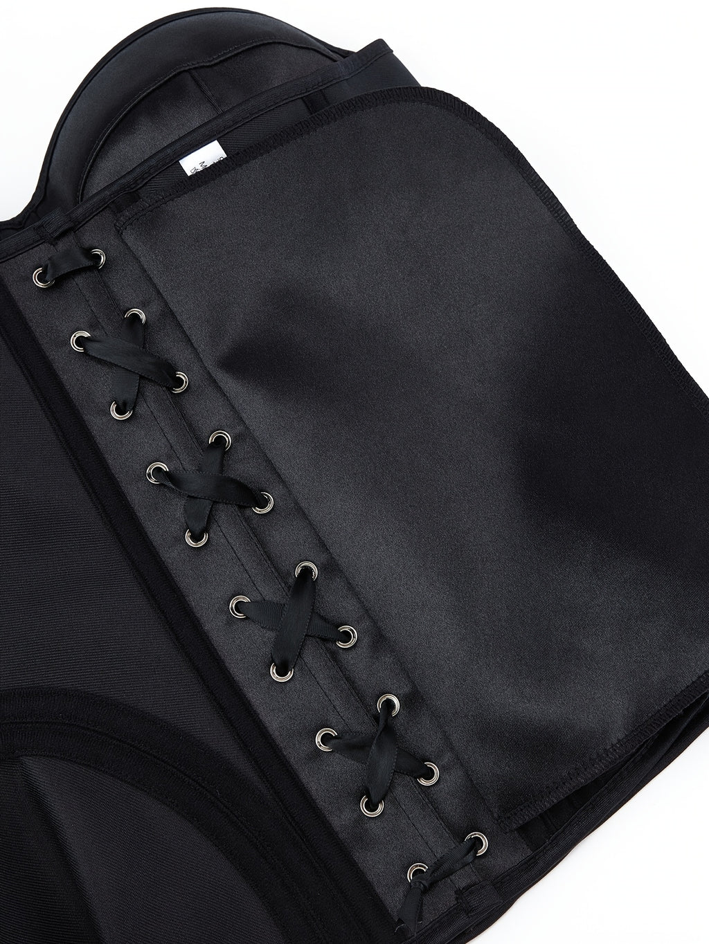 Bruna Aeppli by WL Boutique | Elegant White Strapless Corset Top with Ruched Waist