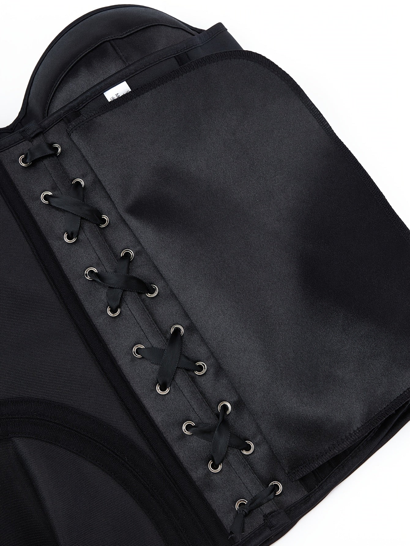 Bruna Aeppli by WL Boutique | Elegant White Strapless Corset Top with Ruched Waist