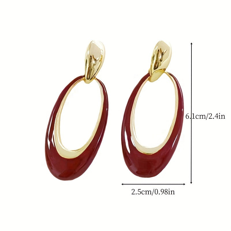 WL Boutique | Boho-Chic Hollow Water Drop Dangle Earrings