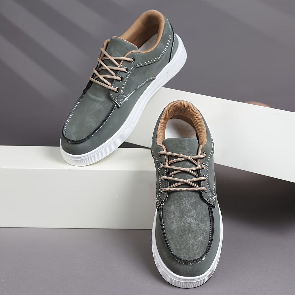 WL Boutique | Men’s Retro Low-Top Skate Sneakers