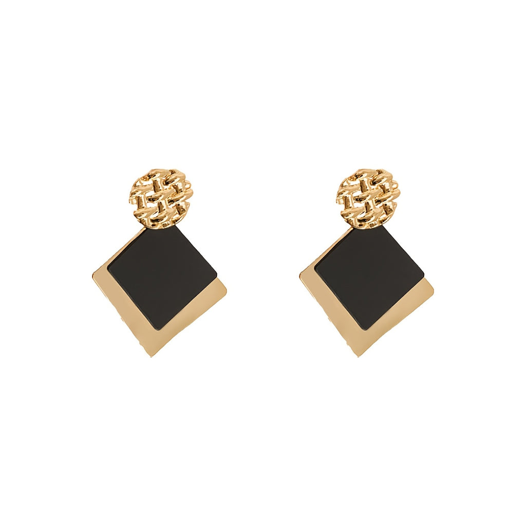 WL Boutique | Vintage-Inspired Geometric Drop Earrings
