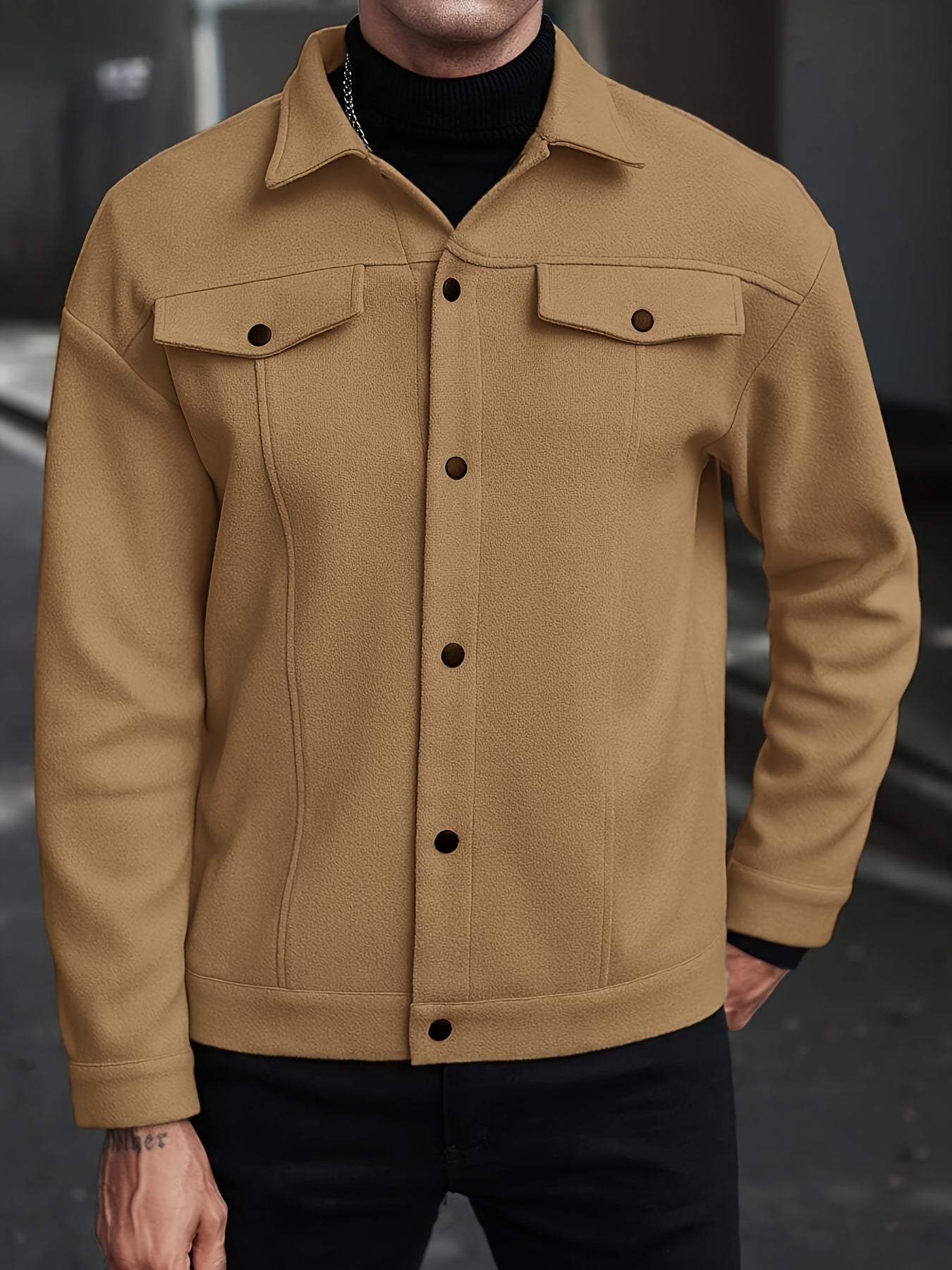 WL Boutique Men | Slim-Fit Single-Breasted Tailored Jacket