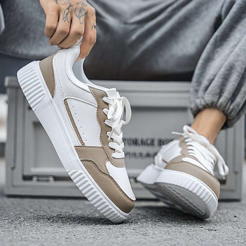 WL Boutique | Elegant Lace-Up Low-Top Sneakers with Breathable Comfort