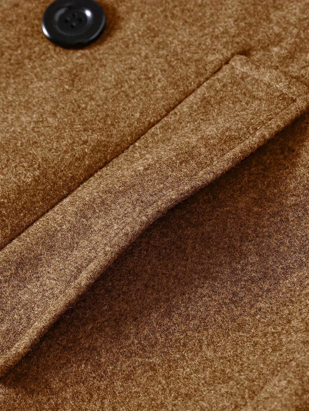 WL Boutique Men | Elegant Black Double-Breasted Winter Coat