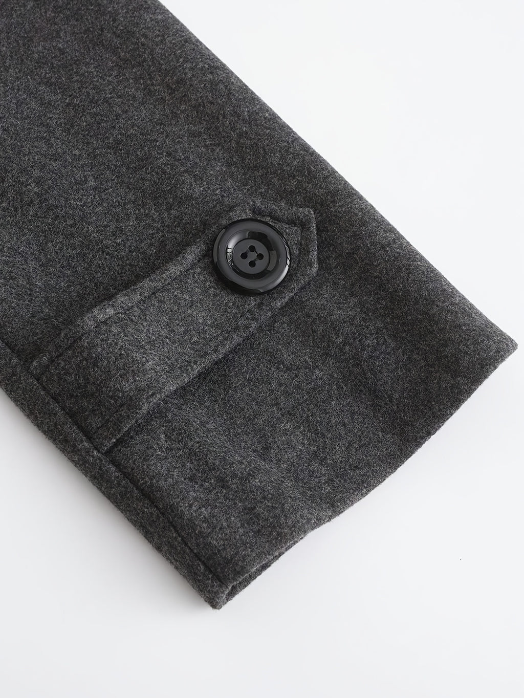 WL Boutique Men | Elegant Black Double-Breasted Winter Coat