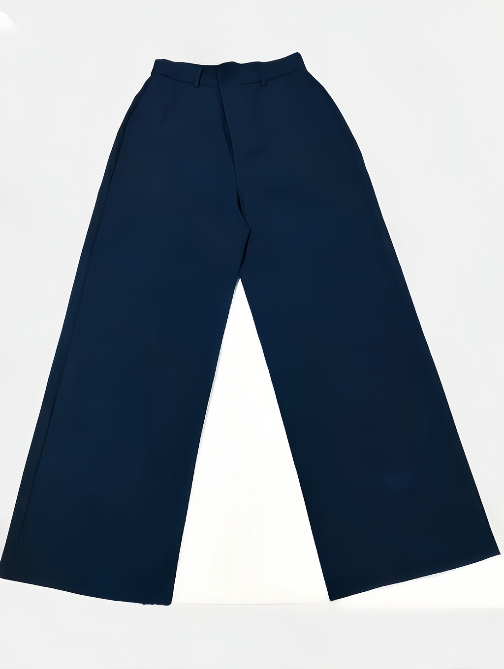 WL Boutique | Elegant Navy Blue Straight-Leg Tailored Pants
