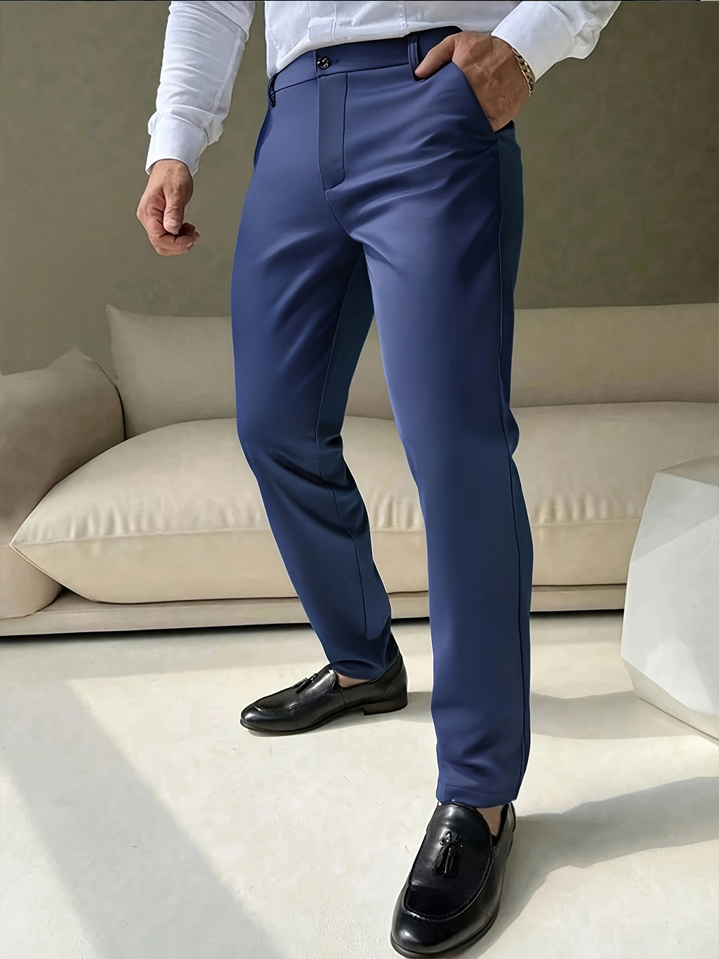 WL Boutique Men | Light Business Casual Dress Pants