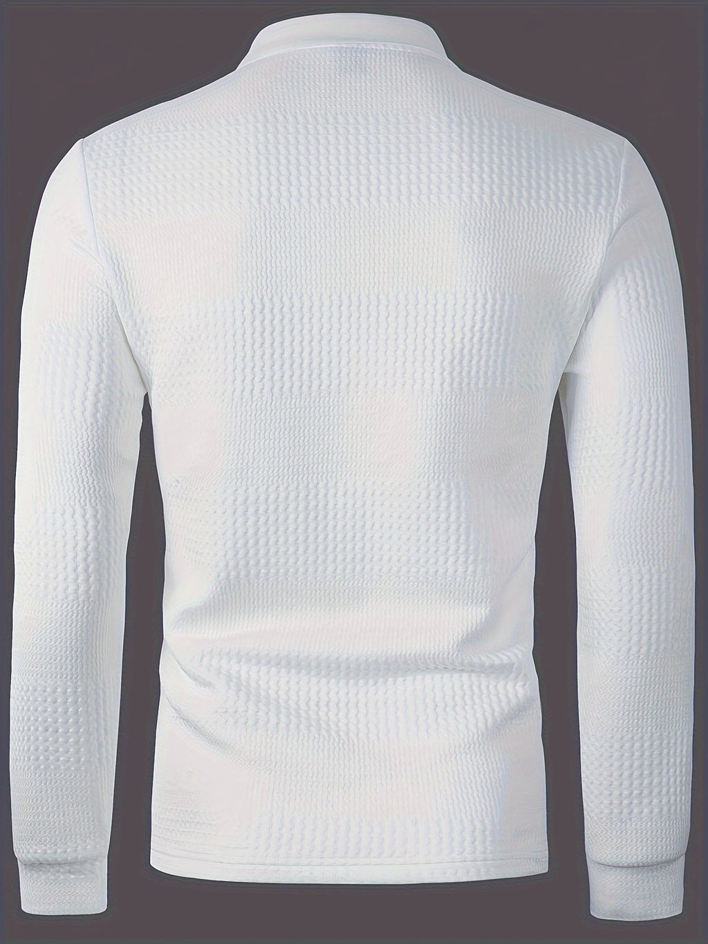 WL Boutique Men | Sleek Black Long-Sleeve Stretch Shirt