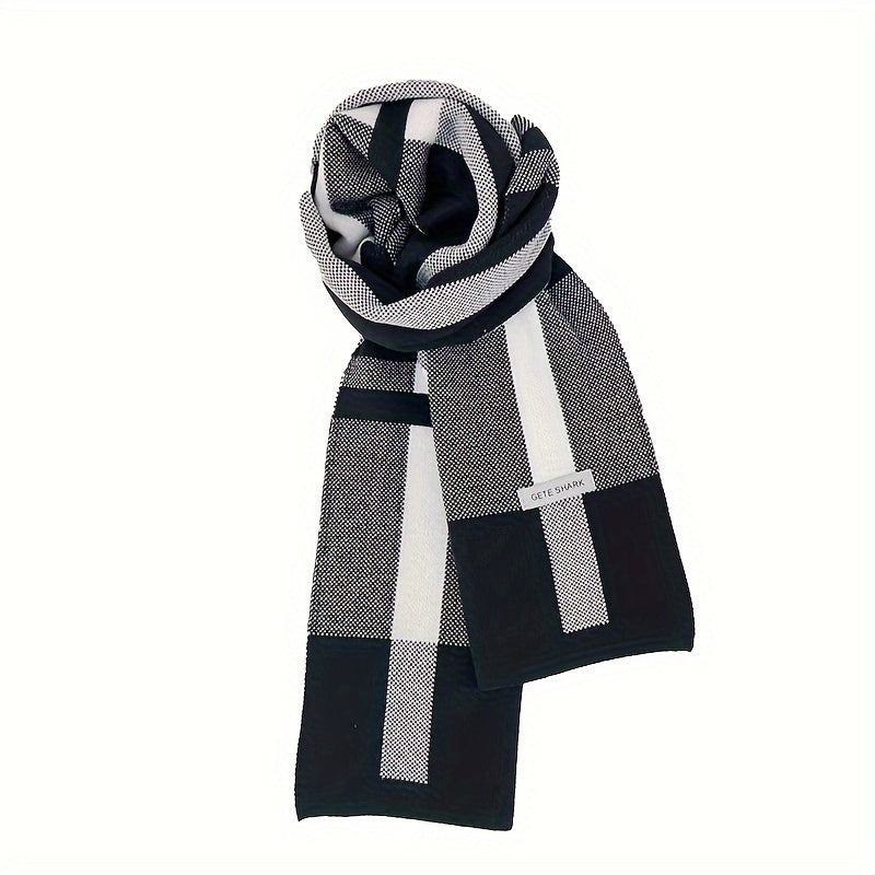 WL Boutique | Men’s Vintage Plaid Scarf – Warm &amp; Stylish Winter Accessory