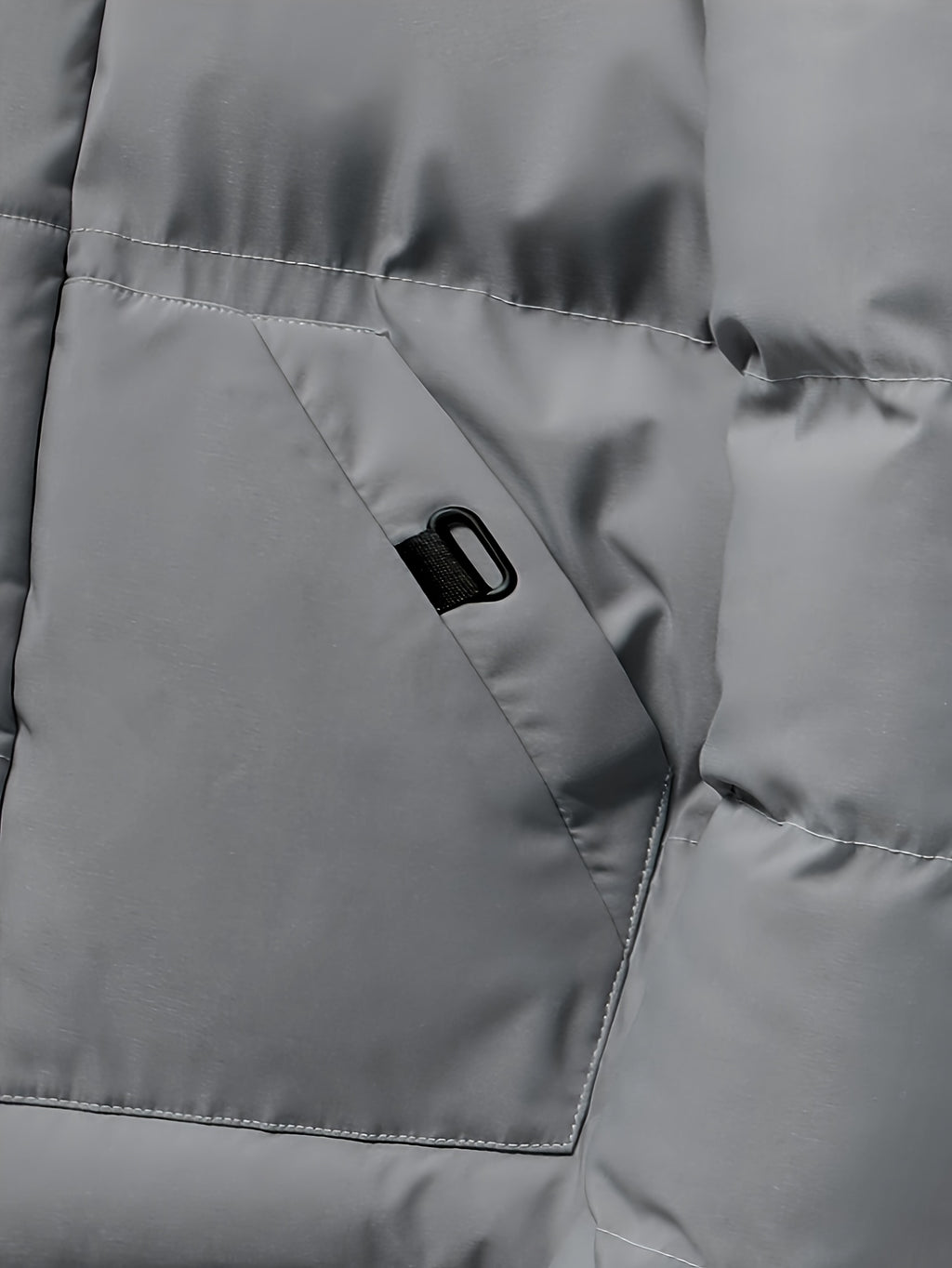 WL Boutique | Men’s Winter Hooded Padded Coat – Warm &amp; Sleek Mid-Length Jacket