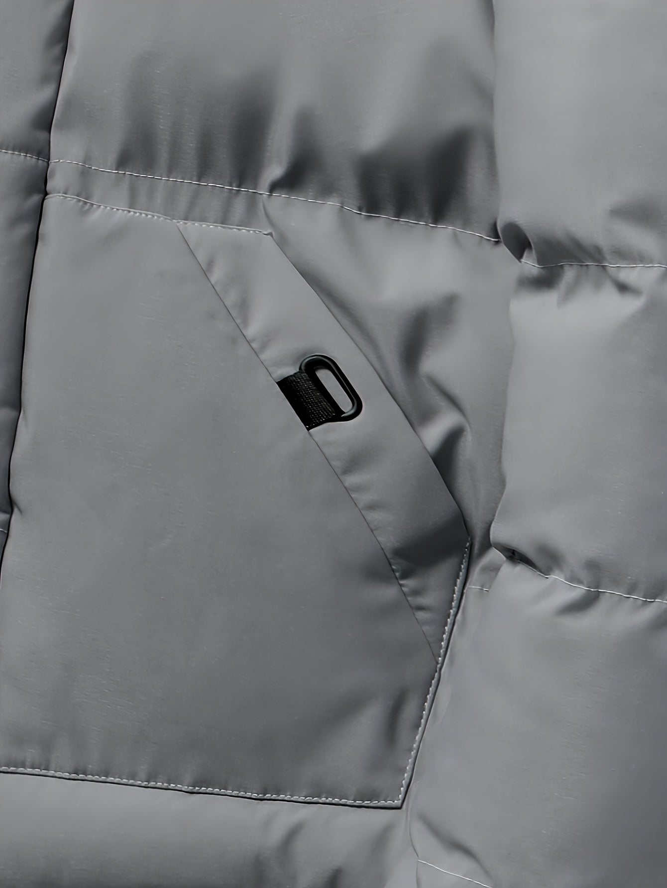 WL Boutique | Men’s Winter Hooded Padded Coat – Warm &amp; Sleek Mid-Length Jacket