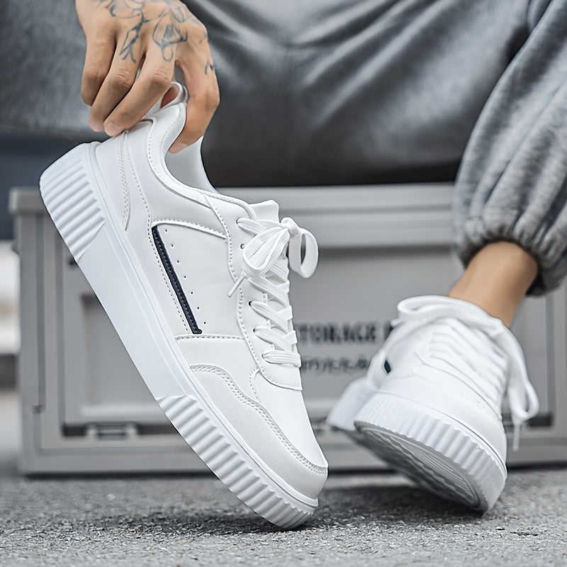 WL Boutique | Elegant Lace-Up Low-Top Sneakers with Breathable Comfort