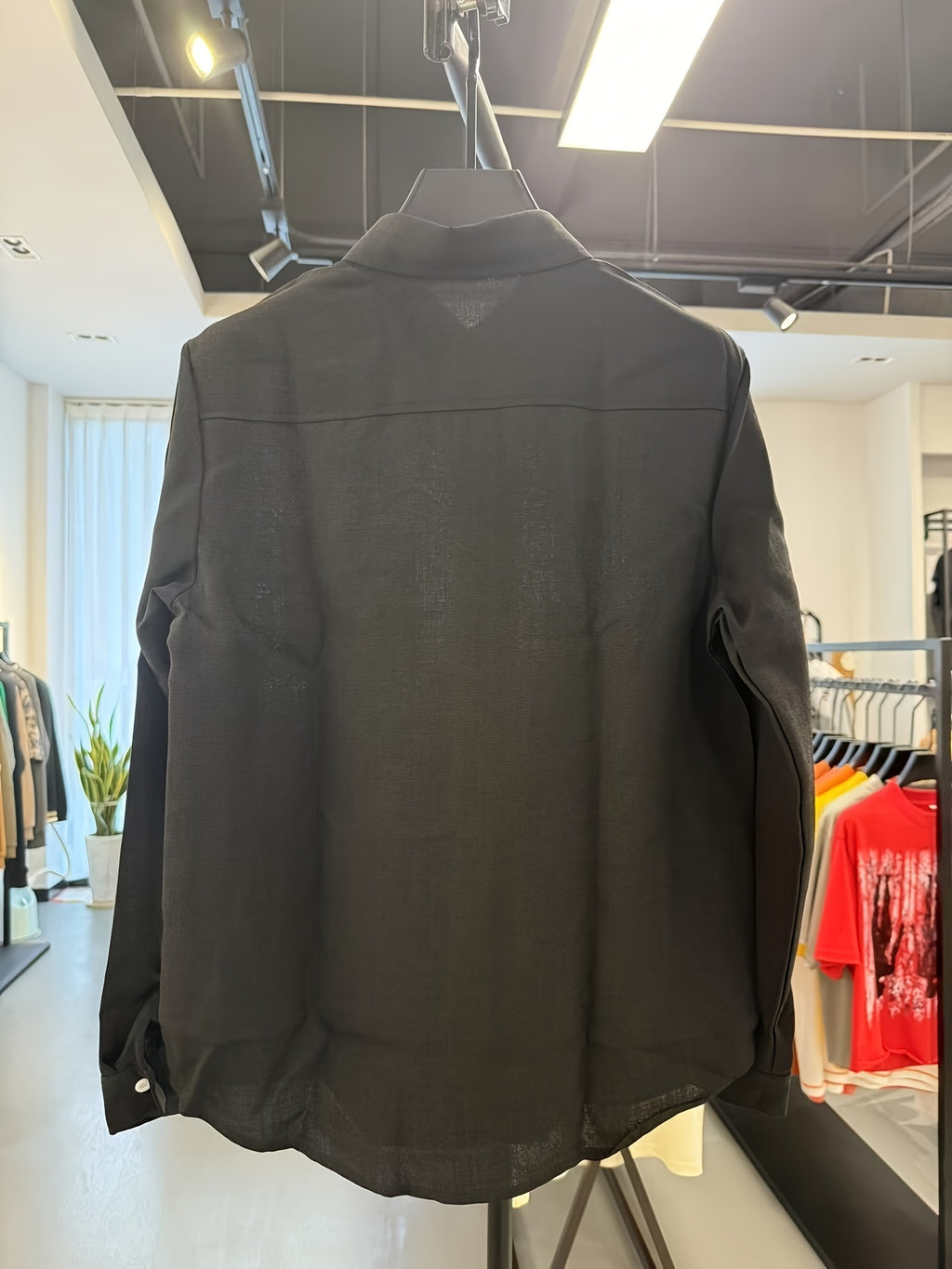 WL Boutique Men | Classic White Long-Sleeve Dress Shirt