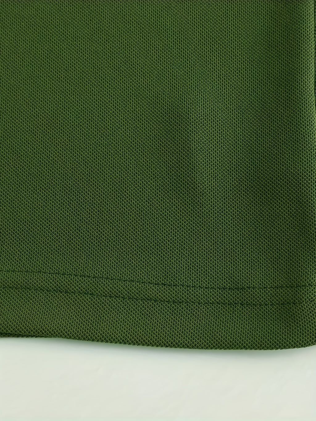 WL Boutique Men | Classic White Long-Sleeve Polo Shirt