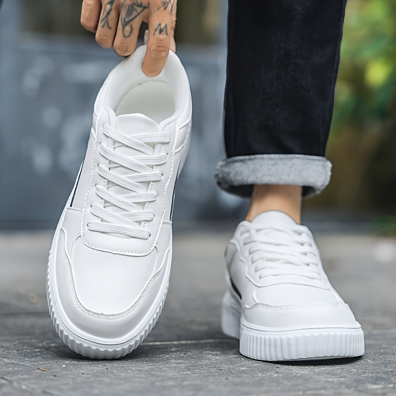 WL Boutique | Elegant Lace-Up Low-Top Sneakers with Breathable Comfort