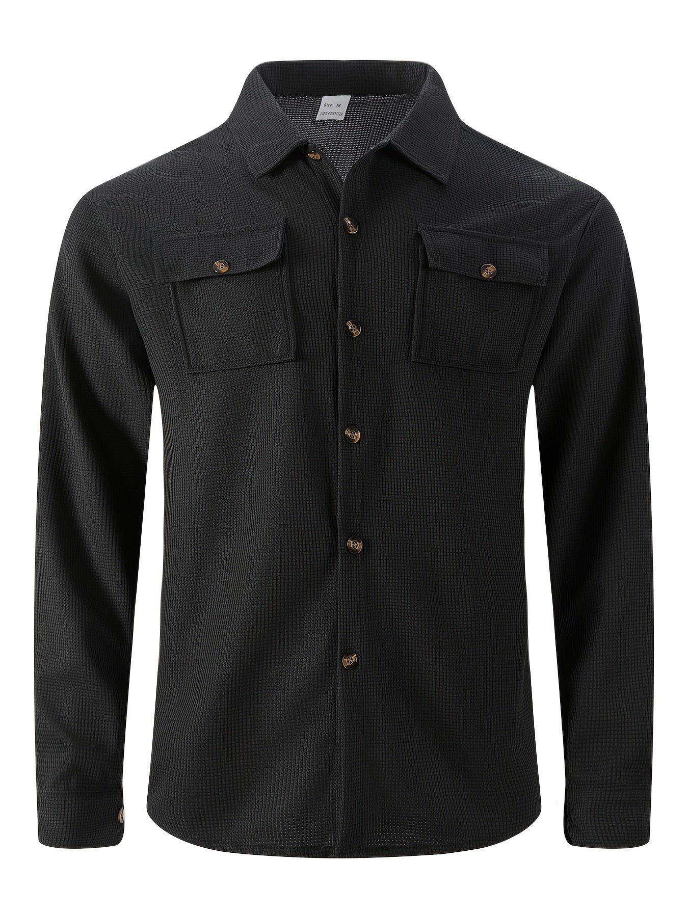 WL Boutique | Men’s Two-Piece Autumn/Winter Casual Set – Turn-Down Collar Shirt &amp; Trousers