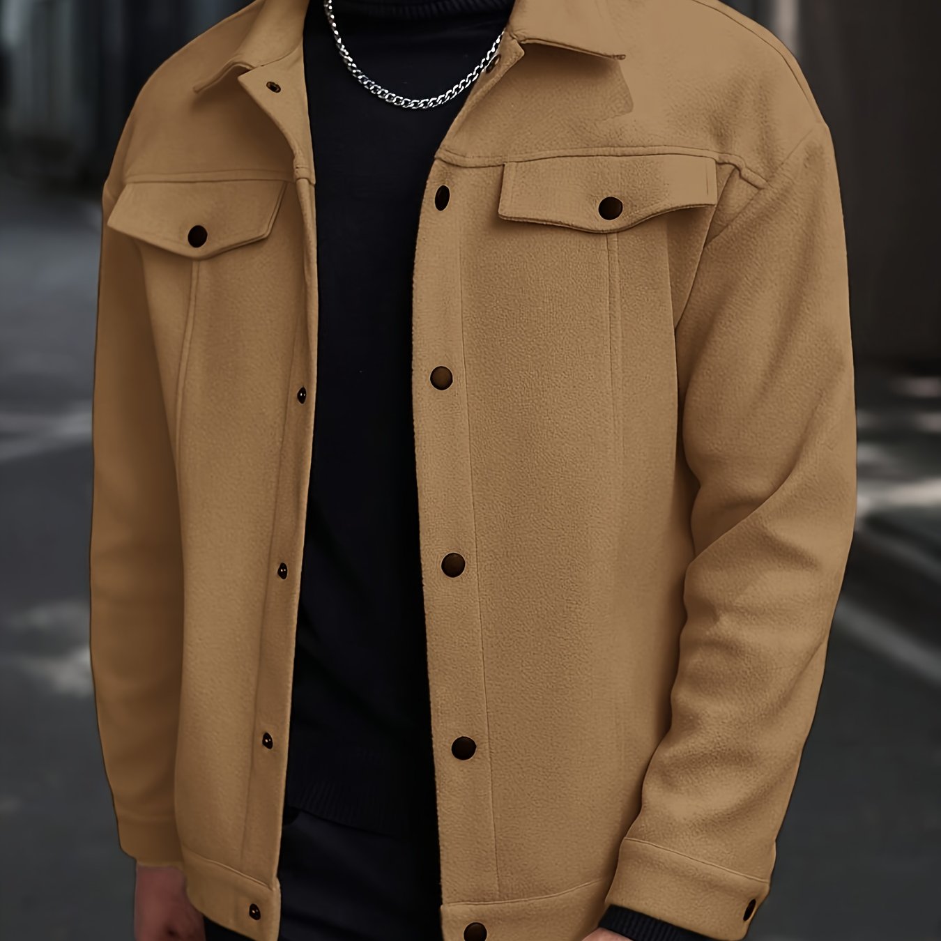 WL Boutique Men | Slim-Fit Single-Breasted Tailored Jacket