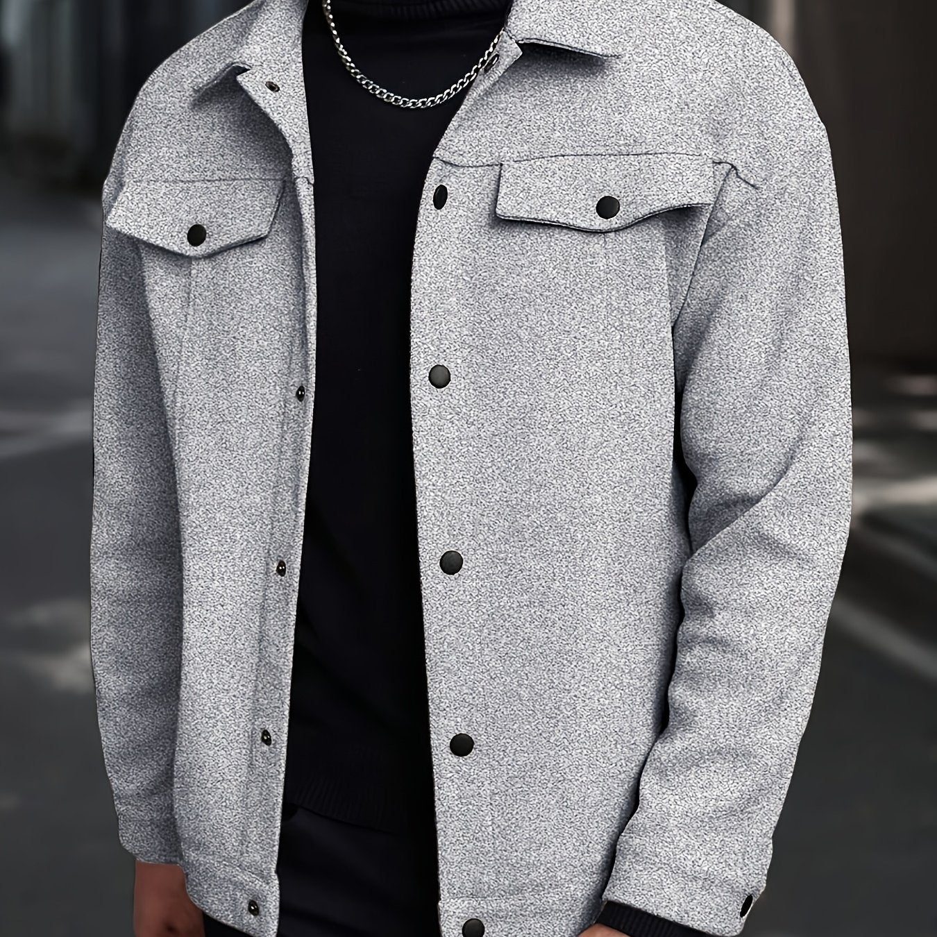 WL Boutique Men | Slim-Fit Single-Breasted Tailored Jacket