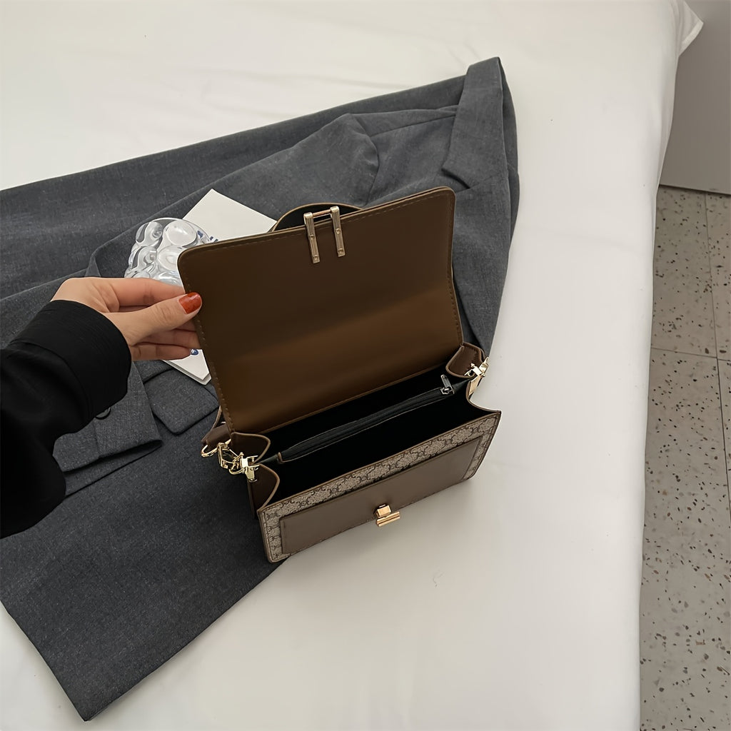 WL Boutique | Geometric Floral Shoulder &amp; Handbag