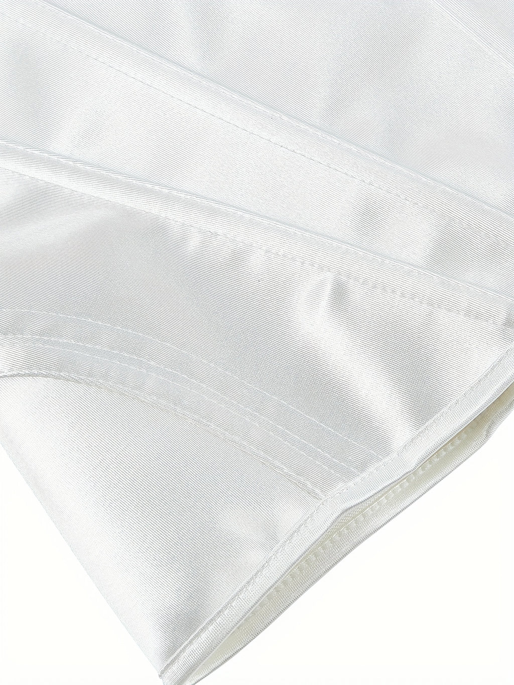 Bruna Aeppli by WL Boutique | Elegant White Strapless Corset Top with Ruched Waist