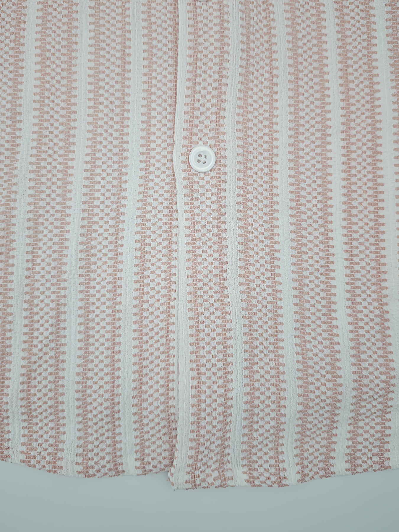 WL Boutique | Men’s Casual Striped Long-Sleeve Shirt – Classic Stand Collar Design